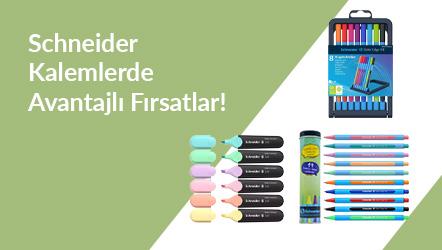 Schneider Markalı Kırtasiye Ürünlerin Avantajlı Fırsatlar