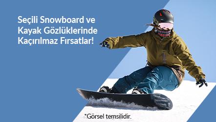 Seçili Snowboard ve Kayak Gözlüklerinde Fırsatlar!