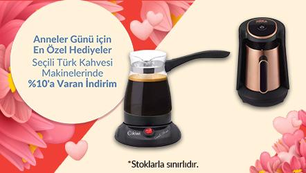 Seçili Türk Kahvesi Makinelerinde %10'a Varan İndirim