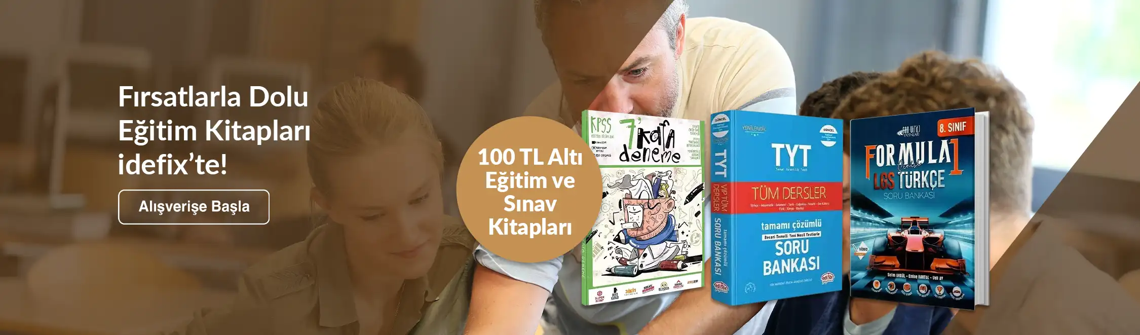 100 TL eğitim kitapları