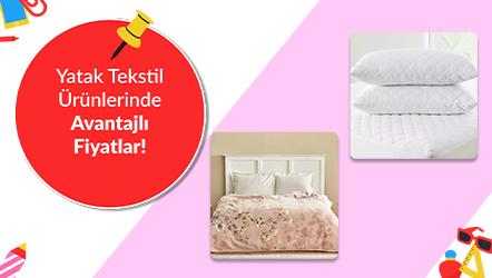 Yatak Tekstil Ürünlerinde Avantajlı Fiyatlar!