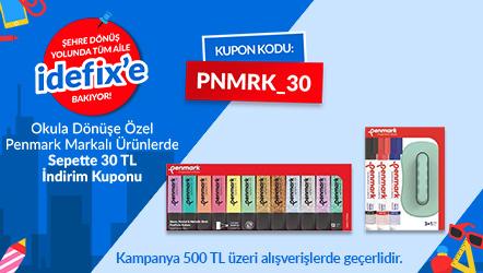 Penmark Markalı Ürünlerde Sepette 30 TL Kupon: PNMRK_30