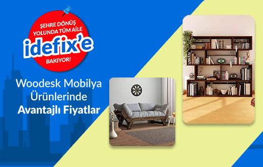 Woodesk Markalı Mobilyalarda Avantajlı Fiyatlar!