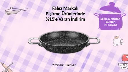 Falez Markalı Pişirme Ürünlerinde %15'e Varan İndirim