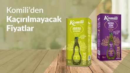 Komili Markalı Ürünlerde Avantajlı Fiyatlar