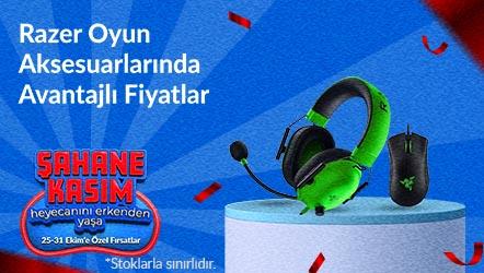 Razer Oyun Aksesuarlarında Avantajlı Fiyatlar