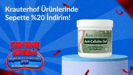 Krauterhof Ürünlerinde Sepette %20 İndirim