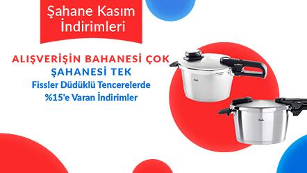 Fissler Marka Düdüklü Tencerelerde %15'e Varan İndirimler