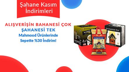 Mahmood Tea, Mahmood Coffee, Mahmood Rice ve Altunsa Markalı Ürünlerde Sepette %30 indirim