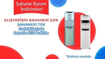 Su Sebillerinde Sepette %10 İndirim