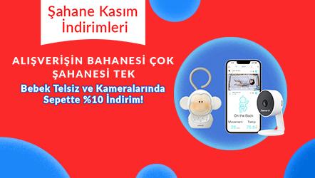 Bebek Telsiz ve Kameralarda Sepette %10 İndirim