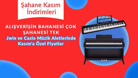 Jwin ve Casio Müzik Aletlerinde Kasım'a Özel Fiyatlar