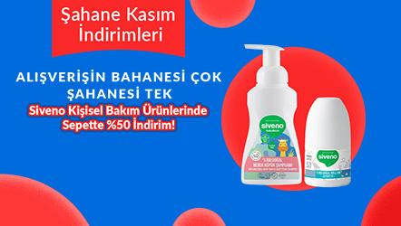 Siveno Kişisel Bakım Ürünlerinde Sepette %50 İndirim!