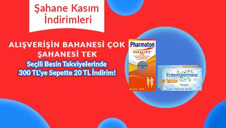 Seçili Besin Takviyelerinde 300 TL'ye Sepette 20 TL İndirim!