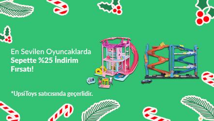 En Sevilen Oyuncaklarda Sepette %25 İndirim Fırsatı!