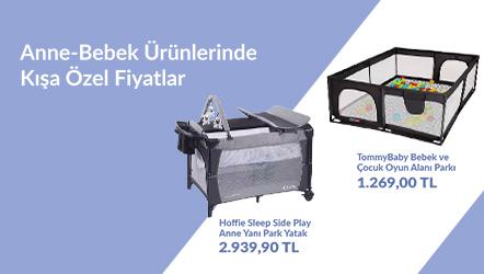 Hoffie Sleep Side Play Park Yatak 2.939,90 TL Tommybaby Güvenli Bebek ve Çocuk Oyun Alanı 1.269 TL