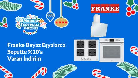 Franke Beyaz Eşyalarda Sepette %10'a Varan İndirim