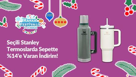 Seçili Stanley Markalı Termoslarda Sepette %14'e Varan İndirim!