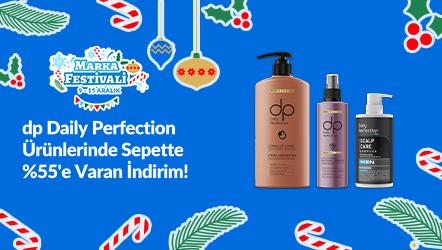 dp Daily Perfection Ürünlerinde Sepette %55'e Varan İndirim!