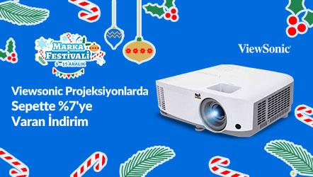 Viewsonic Projeksiyonlarda Sepette %7'ye Varan İndirim