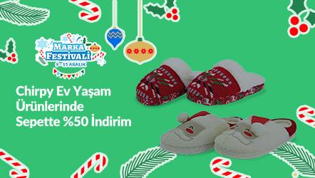 Chirpy Ev Yaşam Ürünlerinde Sepette %50 İndirim