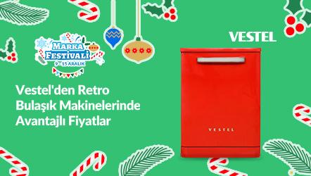 Vestel'den Retro Bulaşık Makinelerinde Avantajlı Fiyatlar