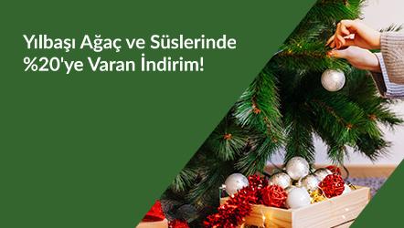 Yılbaşı Ürünlerinde Sepette %20'ye Varan İndirim!