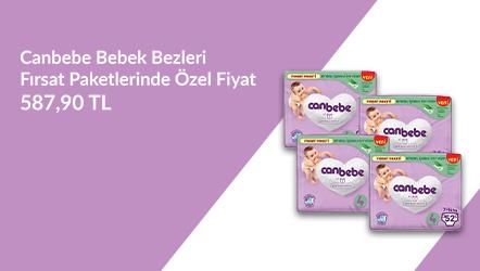 Canbebe Bebek Bezleri Fırsat Paketlerinde Özel Fiyat 587,90 TL