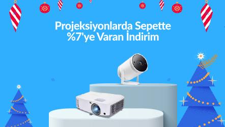 Projeksiyonlarda Sepette %7'ye Varan İndirim