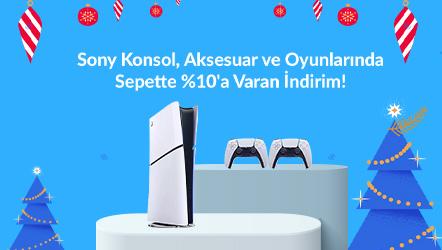 Sony Konsol, Aksesuar ve Oyunlarında Sepette %10'a Varan İndirim!