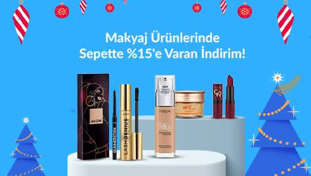 Makyaj Ürünlerinde Sepette %15'e Varan İndirim!