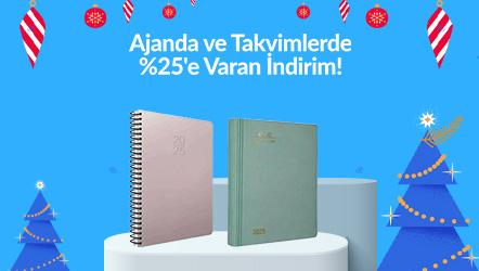 Ajanda ve Takvimlerde %25'e Varan İndirim!