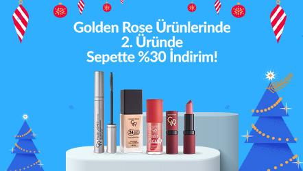 Golden Rose Ürünlerinde 2. Üründe Sepette %30 İndirim!