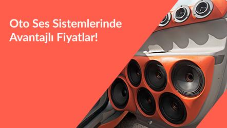 Oto Ses Sistemlerinde Avantajlı Fiyatlar!