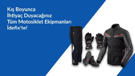 Kış Boyunca İhtiyaç Duyacağınız Tüm Motosiklet Ekipmanları İdefix'te!