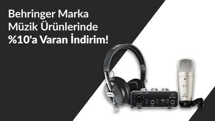 Behringer Marka Müzik Ürünlerinde %10'a Varan İndirim!