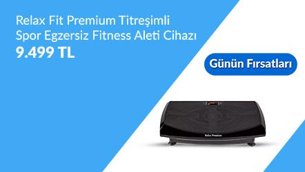 Relax Fit Premium Titreşimli Spor Egzersiz Fitness Aleti Cihaz 9.499TL!