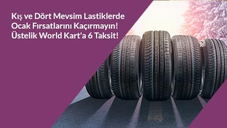 Kış ve Dört Mevsim Lastiklerde Ocak Fırsatlarını Kaçırmayın