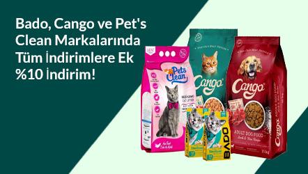 Bado, Cango ve Pet's Clean Markalarında Tüm İndirimlere Ek %10 İndirim!