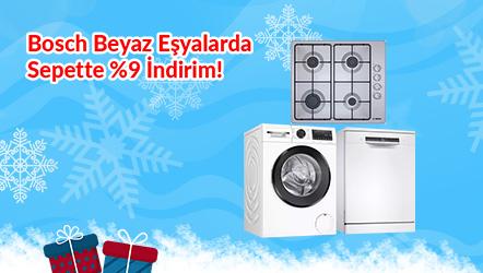 Bosch Beyaz Eşyalarda Sepette %9 İndirim!