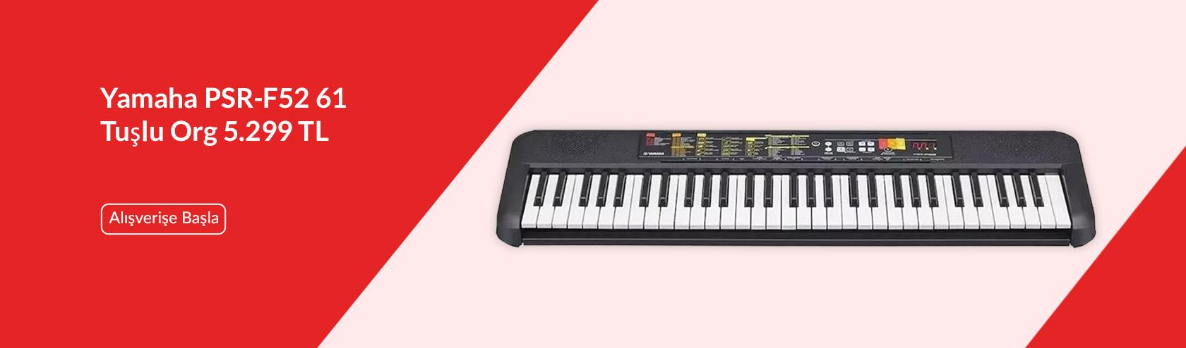 Yamaha PSR-F52 61-Tuşlu Org 5.299 TL