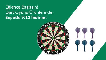 Eğlence Başlasın! Dart Oyunu Ürünlerinde Sepette %12 İndirim!