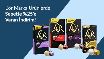 L'or Marka Ürünlerde Sepette %25' e Varan İndirim!