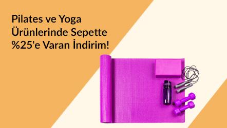 Pilates ve Yoga Ürünlerinde Sepette %25'e Varan İndirim!