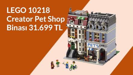 LEGO 10218 Creator Pet Shop Binası Sepette 31.699TL