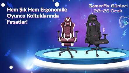 Hem Şık Hem Ergonomik Oyuncu Koltuklarında Fırsatlar!