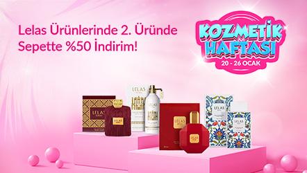 Lelas Ürünlerinde 2. Üründe Sepette %50 İndirim