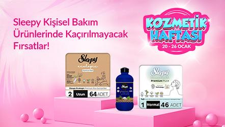 Sleepy Kişisel Bakım Ürünlerinde Kaçırılmayacak Fırsatlar