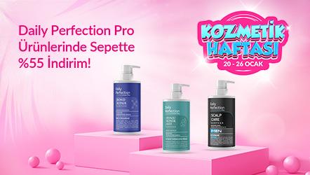 Daily Perfection Pro Ürünlerinde Sepette %55 İndirim