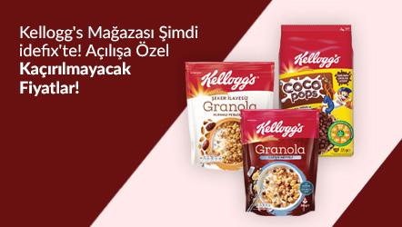 Kellogg's Mağazası Şimdi idefix'te! Açılışa Özel Kaçırılmayacak Fiyatlar!